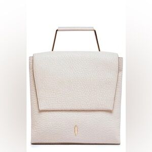 THACKER Holden Pebbled Leather Convertible Backpack Crossbody Bag Purse